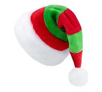 Générique Cappelli di Natale | Cappello Di Natale Rosso E Verde,Cappelli Da Festa Morbidi Unisex Per Vacanze - Per Inverno Festivo Canti Di Raduno Di Capodanno Sessione Fotografica Sfilata