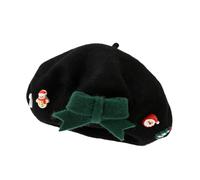 Générique Cappelli di Natale per donne - Cappello caldo con retrò - Cappello caldo di Natale per artisti, per costume da festa, abbigliamento per feste cosplay capodanno