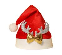 Générique Cappelli di Natale per donne, morbidi e confortevoli, per feste, berretto in peluche per uomini, per donne, uomini, ragazze, feste di compleanno, Capodanno