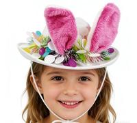 Générique Cappello con orecchie di coniglio per Pasqua | Cappello Occidentale Festivo, Cowboy Coniglio,Per Caccia Alle Uova Carnevali E Feste Familiari