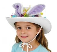 Générique Cappello coniglio pasquale | copricapo occidentale per feste e stagioni | Costume di Pasqua - per Carnevali Caccia all' Compleanno Riunioni Familiari Celebrazioni Bals