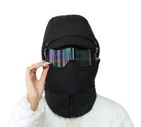 Générique Cappello da cacciatore 4 in 1, caldo e resistente al vento | Cappellino russo con cappuccio, protezione orecchie e occhiali, per uomo e donna, inverno, tempo freddo, campeggio, ciclismo
