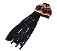 Générique Cappello Dreadlock per donna, cappello da dreads, Halloween, parrucca per carnevale, cosplay, concerto, festa di Halloween teatro