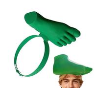 Générique Cappello visiera solare da donna, berretto da spiaggia a forma di piede
