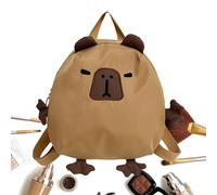 Générique CAPYBARA Bookbag - Capybara School Bookbag Mute Cartoon Backpack | Borsa Da Lettura Leggera Divertente, Zaino Di Grande Capacità Per Tablet, Cancelleria, Beni Personali, Grande., Se référer