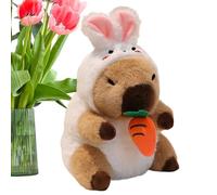 Générique Capybara - Peluche giocattolo, stuffed Animal Pillow, Soft Huggable Buddy, Cute Decorative Cuddly Doll for Kids, Boys Girls Teens, Adulti, Bedroom, Home Sofa, Decorazione More