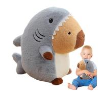 Générique Capybara Plush - Cute Reversible Toy Pillow, Soft Stuffed Animal Cushion Design, Premium Aesthetic Craft Decoration, Comfort Doll | Ufficio, Sofa, Nursery, Party Gift, Kids Room