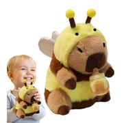 Générique Capybara Plush, Soft Plush Stuffed Animal Pillow, 7.87in Huggable Throw Pillows, Adorable Pet Buddy for Home Decor, for Graduation, Christmas, Birthday, and More