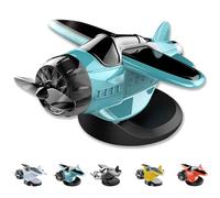 Générique Car Dashboard Drifting Rotating Airplane, Solar Airplane Dashboard Ornament, Drifting Solar Rotating Ornaments for Car Interior Accessories