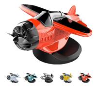 Générique Car Dashboard Drifting Rotating Airplane, Solar Airplane Dashboard Ornament, Drifting Solar Rotating Ornaments for Car Interior Accessories