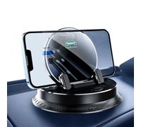 Générique Car Dashboard Phone Holder, 360 gradi regolabile Mount, Anti-Slip Secure Cradle, Versatile Smartphone Stand Support, Ideal for Truck, SUV, Vehicle Navigation, Hands-CostlessDriving