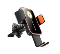 Générique Car Phone Holder -0.71 inch Wireless Cær Charger | Mobile Phone Mount Dashboard | with Charging Induction, Three-Axis Linkage for Cradle 360°Rotation Automotive Sedan SUV RV