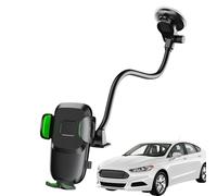 Générique Car Phone Mount - Phone Mount Stand Suction Cup Car Dashboard Windshield | Suction Cup Long Arm Auto Phone Mounting Stand | Thickened Adjustable Cars Holder per Windshield Dashboard