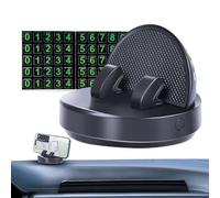 Générique Car Phone Stand | Phone Dashboard Mount for Vehicles | Temporary Parking Number Plate Smartphone Bracket, Digital Media Player Accessories for Navigation Call Video Daily Commuting