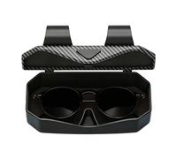 Générique Car Sunglass Holder Case - Multifunctional Clip Organizer Box - Eyeglasses Protective Storage Case | for Car Interior Money Keys Cards Truck SUV RV Auto Vehicle Traveling Driving Road