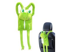 Générique Car Tissue Holder, Plush Napkin Organizer, Seatback Storage Box, Soft Touch Material, Easy Refill Access, Ideal for Vehicle Interiors, Road Trips, Daily Switch and Passenger Convenience