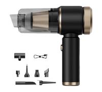 Générique Car Vacuum Cleaner, Handheld Cordless Vacuum, Ricaricabile Air Duster, Forte Aspirazione Power, Lightweight Design, Compact Size, Perfect for Car Interiors, Keyboard and Home Use