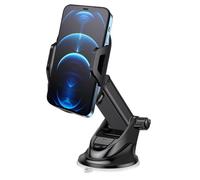 Générique Car Vacuum Mount, Phone Holder Stand, Function Suction Cradle with Secure Lock System, Flexible Navigation Device with Strong Grip Design, Auto Accessory for Truck and Window Use