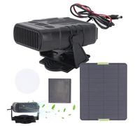 Générique Car Windshield Defroster, Solar-Powered Car Heater, Electric Car Warmer, Defogger Winter Car Defogger, Solar-Powered Windshield Defroster Winter Car Heater with Fast Heating for Cars