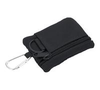 Générique Card Holder, Card Wallet, Stylish Design Compact Size Zipper Closure Lightweight Multi-purpose Use Easy Access, Small Bag for Thanksgiving, Parties, Eventi, Nero , Se référer au descriptif