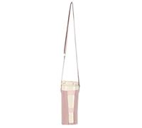 Générique Carrier Water Bottle with Strap, Lightweight Bottle Holder Bag, 31,5 x 2,76 pollici Adjustable Portable Mug Lanyard, Convenient Hands Drink Storage for Gym, Hiking and Travel, rosa, Se
