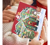 Générique Cartoline di Natale 3D | Cartoline Animate Musicali e Luminose per Feste | Messaggi per genitori vicini Famiglia Amici | Donne Millennials Giovani