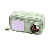 Générique Case, Stationery Organizer, Waterproof Bag, Zipper Pouch, Pen Storage, Multiple Pockets, Poliestere Material, Ampia Capacity, School Supplies, Travel Friendly, Office Use, verde, Se