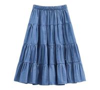 Générique casual per Ragazze con elastico Gonne Comode ed eleganti per tutti i giorni a scuola o passeggiata adatte per i Cinque a Dodici Anni