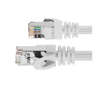 Générique Cat 6 Ethernet Patch Cable, 10ft High Speed Shielded Network Cord, 10Gbps Heavy-Duty LAN Cavo, Portatile Internet Wire for Routers, Modem, Printers, Computers