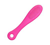 Générique Cat Chin Brush | Soft Silicone Grooming Chin Scrubber | Soft Silicone Chin Scrubber For Cats, 3,94 x 0,98 Inches Non-Slip Multifunctional Finger Pet Forniture Cleaning Brush For Gatti & Dogs