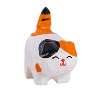 Générique Cat Toys for Kids - Desktop Cat Decorations | Cat | Creative Wooden Cat Statua | Cute Cat Statua Miniature,Handmade Kitten Art Carving Work | Cat Home Decor, Animal Figurine for Homes