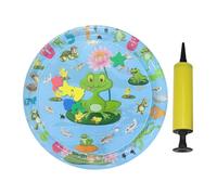 Générique Cat Water Mat, Cat Mat, Interactive Play Animal Theme Easy Setup Portatile Comfort Lightweight Build Outdoor Approved Thick Base, Cooling Inflatable Pad for Dogs, Gatti, Pet