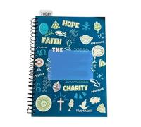 Générique Catholic Planner, Faith-Based Goal Notebook, 8,2 x 11 Inches Academic Organizer, Daily Scripture, Studio Layout for Adults, Church, Home, Men, Women, Religious Reflection, Planning