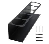 Générique Caulk Tube Holder - Carbon Steel 41,9 x 8,9 x 10,2 cm | Wall Mounted Adhesive Rack, Compartment Caulk Tube Holder Rack | for Garage Home Industry Wrench Screwdriver Tool Storage