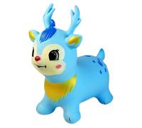 Générique Cavallo gonfiabile saltigliante, giocattolo per bambini da montare, bouncer divertente, accessorio giocoso per esterni, casa, giardino, scuola materna | sala giochi, asilo, viaggio