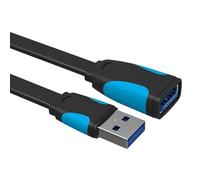 Générique Cavo di prolunga USB - Connettore ad alta velocità maschio a femmina | 5 Gbps Data Transfer | USB 3.0 Extension Cord for Keyboard, Mouse, Drive, Printer, Camera, External Hard Drive, PC
