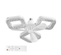 Générique Ceiling Fans with Lights - Remote Wind Blower, Timer Ceiling Fan