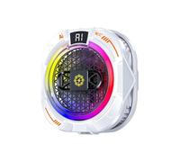 Générique Cell Phone Cooler | Digital Display Heat Reduction Case - Semiconductor Adjustable Temp Control Cooling Fan for Adult Teacher Meeting Game Video Live Streaming