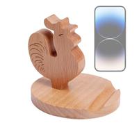 Générique Cell Phone Stand for Desk,Animal Tablet Stand - Wood Tablet Holder, Desktop Phone Holders, Slip-Resistant Tabletop Ornament, Mobile Phone Holder for Smartphones Tablets