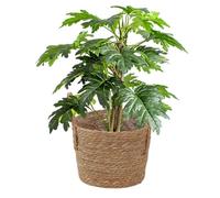 Générique Cesto per vaso di - Supporto in tessuto | Organizzatore esterno multiuso resistente alle intemperie con maniglia per il trasporto per sentiero da giardino, patio, decorazione per prato