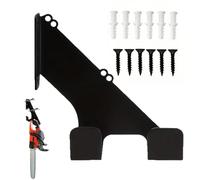 Générique Chainsaw Storage - Heavy-Duty Metal Tool Holder Wall Mount | Space-Saving Tool Organizer, Organization System for Garage, Workshop, Basement, Home and Garden, Secure Chainsaw Storage