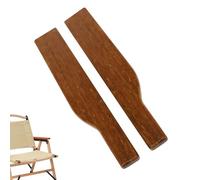 Générique Chair Wood Rail, Widened Smooth Armrest, 12,6 x 2,24 pollici Polished Wooden, Folding Chairs Accessory, Multifunctional Support Piece for Camping, Chair Upgrade, Home, Furniture