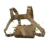 Générique Chest Bag, Multi-Functional Sports Chest Rig Backpack Vest, Lightweight Fanny Pack with Adjustable Straps for Hiking, Camping, Palestra, Fishing, Travel, Beach, Urban Daily Outdoor