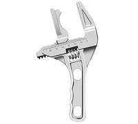 Générique Chiave regolabile a ganasce extra larghe - regolabile da 0,5 a 7 cm chiave a cremailiera multiuso per tubo lavello rubinetto bicicletta freno auto valvola idraulica