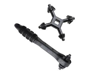 Générique Chiavi a cricchetto - Chiave di serraggio per riparazione auto, kit di cricchetti portatile multifunzione per riparazione bici elettronica auto riscaldamento aria condizionata emergenza