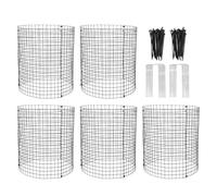 Générique Chicken Wire Plant Cover Metal Guard | Metal Garden Netting Plant Cover for Strawberries, Pomodori, Vegetables & Flowers; Protects Crops from Deer, Squirrels &, Indoor Outdoor Use