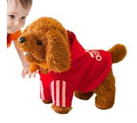 Générique Children Interactive Walking Dog Toy, Electronic Tail Wagging Robot Puppy, 11,81 x 9,84 pollici Realistic Plush & Animatronic Pet, Mobile Canine Plaything for Boys, Girls, and Kids