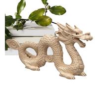 Générique Chinese Dragon Sculpture | Dragon Statua Carved Hand Figurine,Exquisite for Housewarming Uffizi Decoration