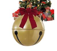 Générique Christmas Ornaments - Giant Holiday Bow Bell for Events, Festive Yard Decor with Sturdy Material, Home Decoration, Bright Lights, Holiday Inflatable for Lawn, Garden, Porch