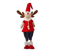 Générique Christmas Standing Plush Dolls - Stuffed Plush Standing Long Leg Doll | Vivid Appearance Plush Decoration for Shelves, Tavolo, Tiered Tray, Desk, Cabinet, and Sofa